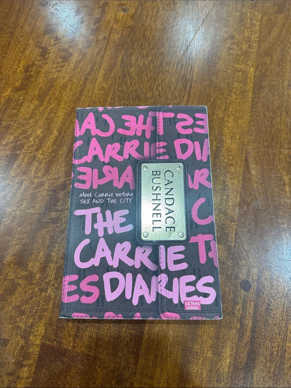 Candace Bushnell The Carrie Diaries Paperback - Black & Hot Pink